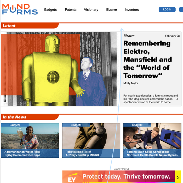 Mind Forms Blog Design