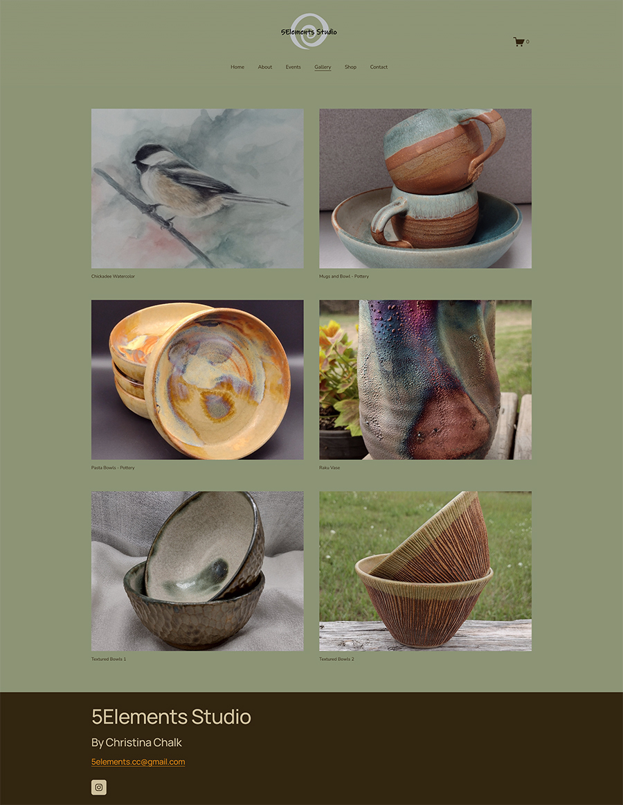 Final - Gallery page