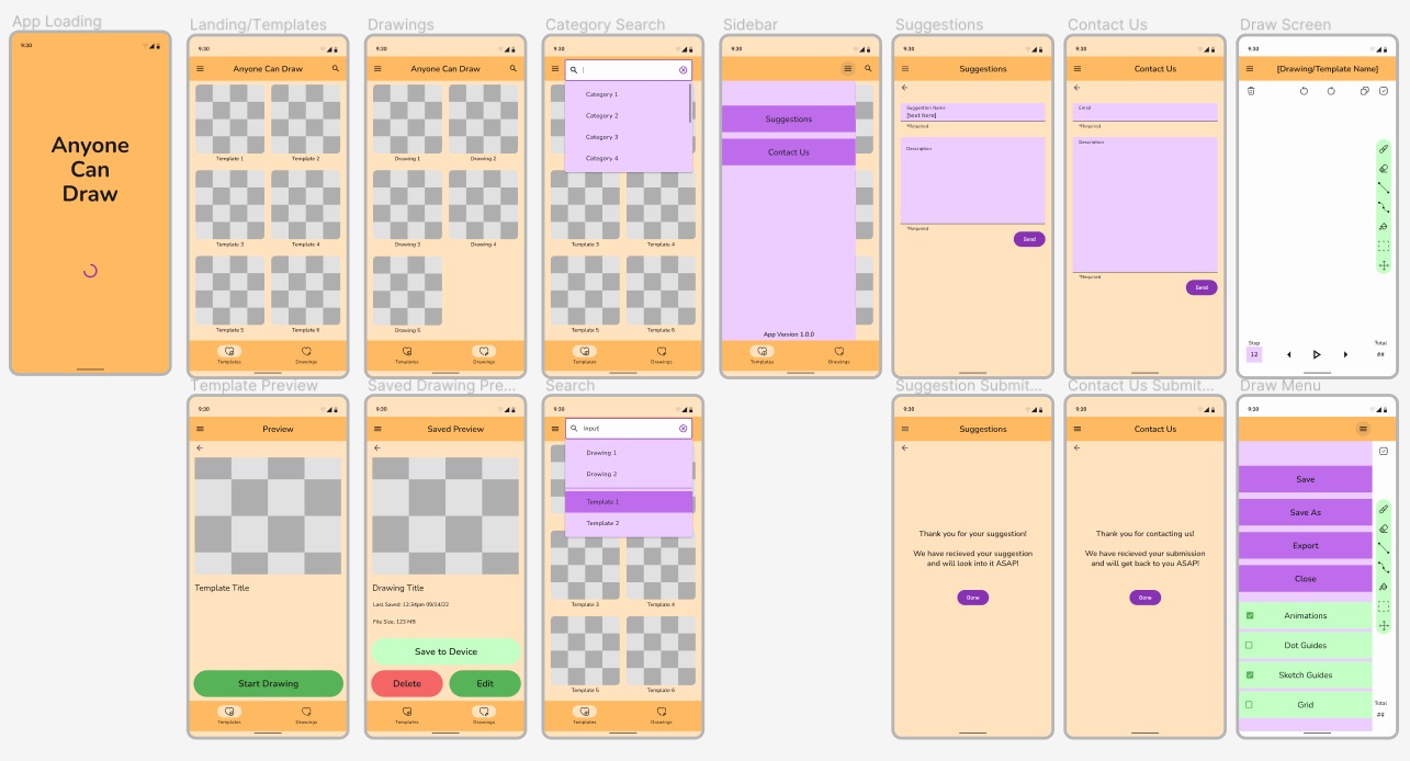 Full color wireframe