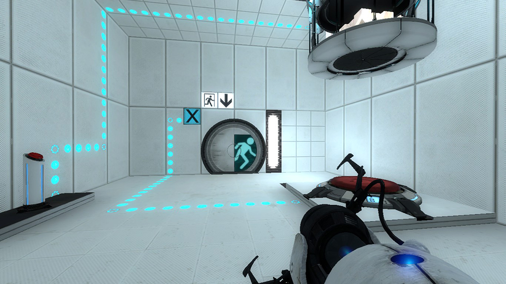 In-game version of Test Chamber 00 for reference