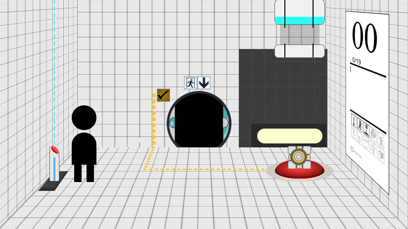 Test Chamber 00 screenshot